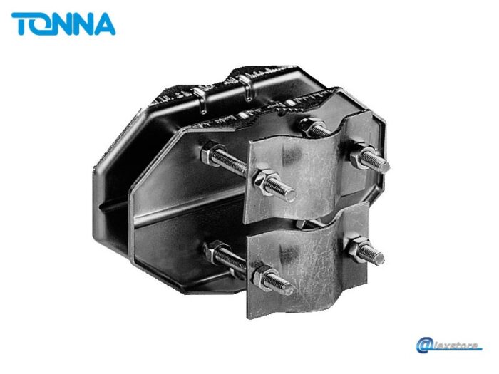 Tonna Universal Mounting Bracket, Βάση Universal για συναρμολόγηση 2 σωλήνων Ø 50mm - Image 1