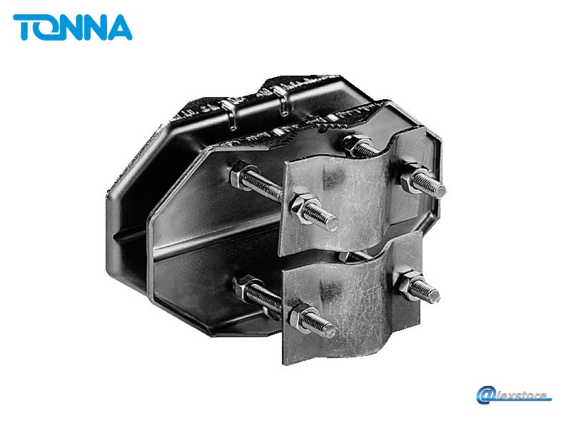 Tonna Universal Mounting Bracket, Βάση Universal για συναρμολόγηση 2 σωλήνων Ø 50mm Tonna Universal Mounting Bracket, Βάση Universal για συναρμολόγηση 2 σωλήνων Ø 50mm - Image 1
