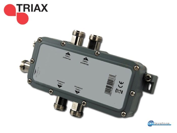 Triax TAS-04 HF Splitter,  Active 4-way Splitter - Image 1