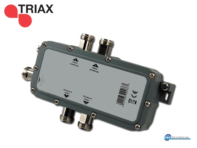 Triax TAS-04 HF Splitter,  Active 4-way Splitter Triax TAS-04 HF Splitter,  Active 4-way Splitter - Image 1