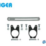 Βάση Universal Multifeed για στήριξη 2 LNBs για κάθε τύπο κατόπτρου