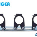 Βάση Universal Multifeed για στήριξη 3 LNBs για κάθε τύπο κατόπτρου